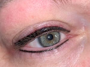 Eyeliner Tattoo result by Forever Fabulous Permanent Cosmetics in Tucson, AZ