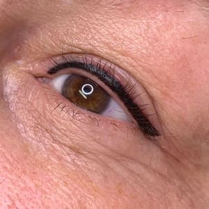 Eyeliner Tattoo result by Forever Fabulous Permanent Cosmetics in Tucson, AZ