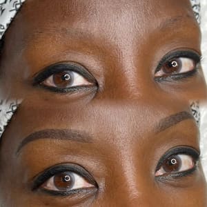 Eyeliner Tattoo result by Foxy Brow Permanent Makeup in Sneads Ferry, NC