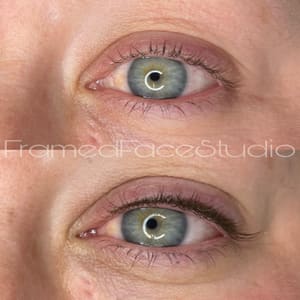 Eyeliner Tattoo result by Framed Face Studio-Permanent Makeup in Dunedin, FL