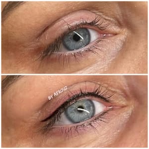 Eyeliner Tattoo result by Fresno Permanent Makeup in Brentwood, TN