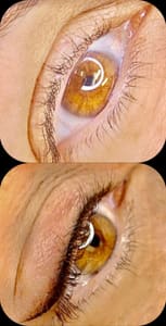 Eyeliner Tattoo result by Full aesthetics and wellness LLC in Dunedin, FL