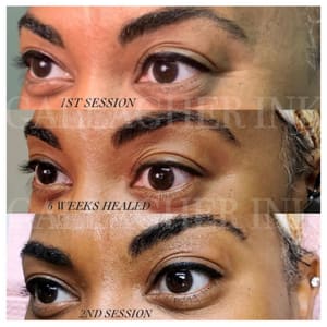 Eyeliner Tattoo result by Gallagher Ink LLC in Glen Burnie, MD