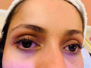 Eyeliner Tattoo result by GBS Threading Salon in Newington, CT