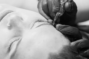 Eyeliner Tattoo result by Gem & Eye Artistry in Ponchatoula, LA