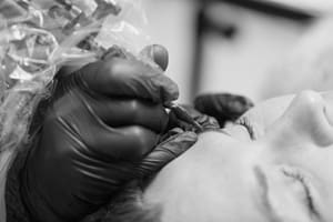 Eyeliner Tattoo result by Gem & Eye Artistry in Ponchatoula, LA