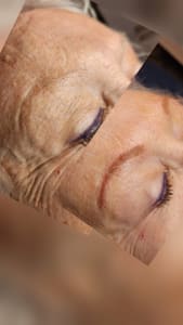 Eyeliner Tattoo result by GhpsyRose permanent makeup in Oak Island, NC