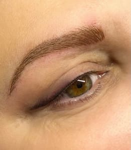 Eyeliner Tattoo result by Gilt Artistry Aesthetics in Sparks, GA