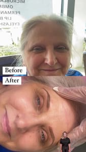 Eyeliner Tattoo result by Glam beauty academy in Palm Bay, FL