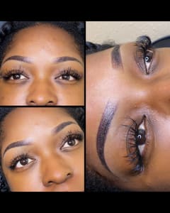 Eyeliner Tattoo result by Glam By Oria Beauty Bar , LLC in Katy, TX