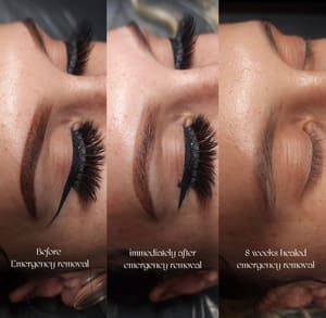 Eyeliner Tattoo result by Glam & Ink Beauty in Garden Grove, CA