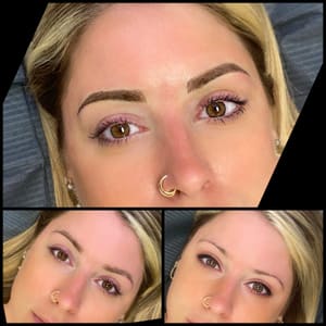 Eyeliner Tattoo result by glam studio in Minnetonka, MN