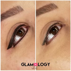 Eyeliner Tattoo result by Glamology Ink in Albuquerque, NM