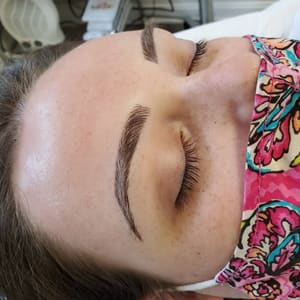 Eyeliner Tattoo result by Glamour Beauty and Brows in Stafford, VA