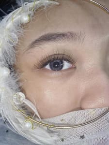 Eyeliner Tattoo result by Glamour Lash and Brows Salon in Costa Mesa, CA