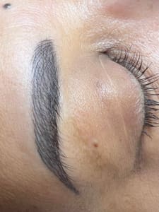 Eyeliner Tattoo result by Gloss Brow Studio in University Place, WA