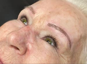 Eyeliner Tattoo result by Glow Beauty Bar, LLC in Valdese, NC