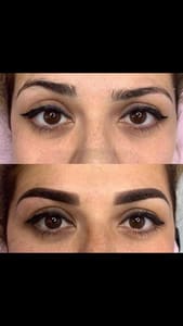 Eyeliner Tattoo result by GLOW Brow Artistry in Laguna Hills, CA