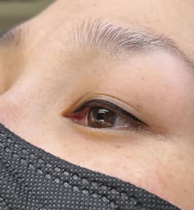 Eyeliner Tattoo result by Glow Brow in Closter, NJ
