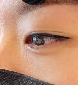 Eyeliner Tattoo result by Glow Brow in Closter, NJ