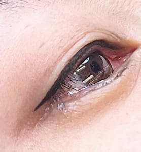 Eyeliner Tattoo result by Glow Brow in Closter, NJ