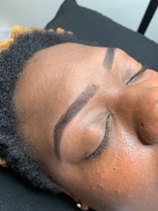 Eyeliner Tattoo result by Glow Lash + Spa in Pflugerville, TX