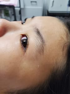 Eyeliner Tattoo result by Glow n Brow Studio in Katy, TX