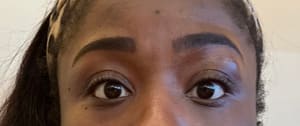 Eyeliner Tattoo result by Glowish Eyebrows & Facial Spa in Fairfax, VA