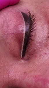 Eyeliner Tattoo result by Golden Ratio Contour in Miami, FL