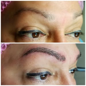Eyeliner Tattoo result by Golden Ratio Contour in Miami, FL