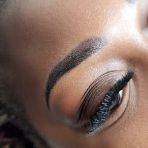 Eyeliner Tattoo result by Golden Touch Permanent Makeup Studio & Academy in Garden City, MI