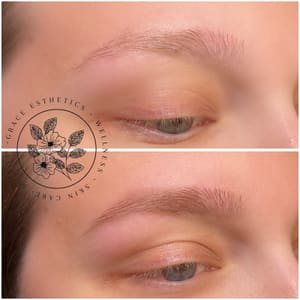 Eyeliner Tattoo result by Grace Esthetics in Jasper, TX