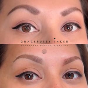 Eyeliner Tattoo result by Gracefully Inked Permanent Makeup in Pacific Grove, CA