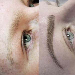 Eyeliner Tattoo result by Grand Precision Salon & Spa in Grass Valley, CA