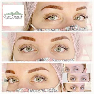 Eyeliner Tattoo result by Green Mountain Permanent Makeup in Manchester Center, VT