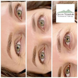 Eyeliner Tattoo result by Green Mountain Permanent Makeup in Manchester Center, VT
