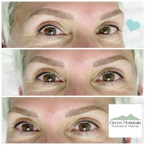 Eyeliner Tattoo result by Green Mountain Permanent Makeup in Manchester Center, VT