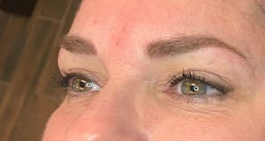 Eyeliner Tattoo result by Grey Duck Tattoo Studio in Burnsville, MN