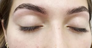 Eyeliner Tattoo result by Guras Eyebrows Threading & Microblading in Dallas, TX