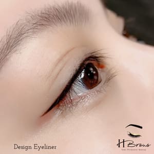Eyeliner Tattoo result by H Brows in Santa Clara, CA