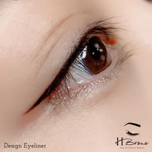 Eyeliner Tattoo result by H Brows in Santa Clara, CA