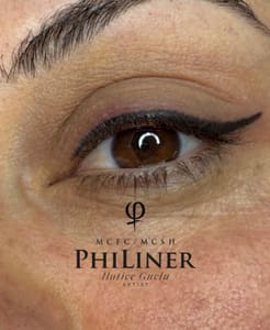 Eyeliner Tattoo result by Hache Beauty in Marietta, GA
