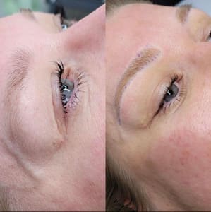 Eyeliner Tattoo result by Half Moon Brow Studio in Indianapolis, IN