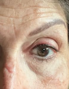 Eyeliner Tattoo result by HB Permanent Beauty in Palos Heights, IL