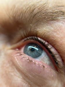 Eyeliner Tattoo result by Hearts Desire by Jene’ Lynn & The Brow Genie, Permanent Makeup in Salem, OR