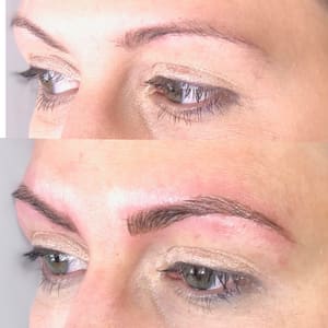 Eyeliner Tattoo result by Heather Brown Face and Body Studio in Fishers, IN