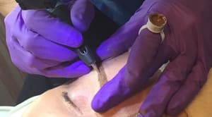 Eyeliner Tattoo result by HEISE Studio Ink in South Burlington, VT