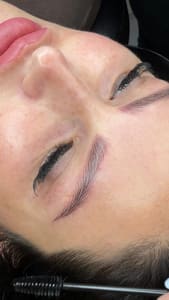 Eyeliner Tattoo result by Hello Bella and Brow in Puyallup, WA