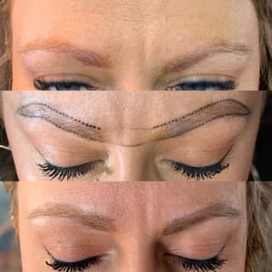 Eyeliner Tattoo result by Hello.Mello.Microblading in Winston Salem, NC