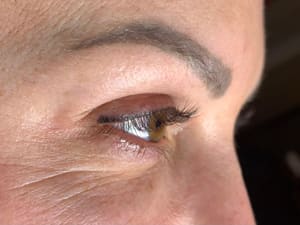 Eyeliner Tattoo result by Hello.Mello.Microblading in Winston Salem, NC